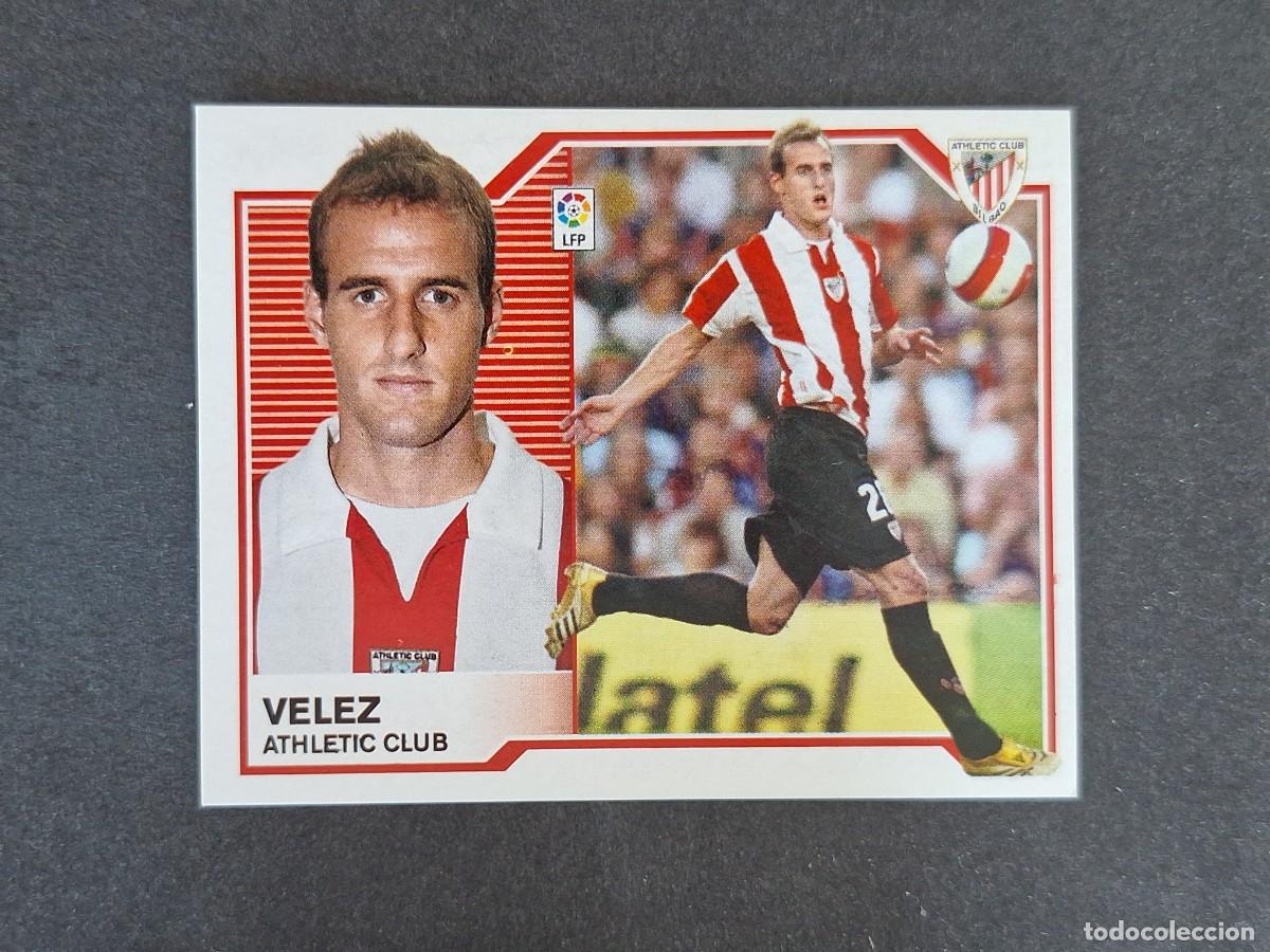Cartes &agrave; collectionner de Football: L6 VELEZ ATHLETIC CLUB DE BIBAO COLOCA LIGA ESTE 2007 2008 07 08 NUNCA PEGADO SIN PEGAR