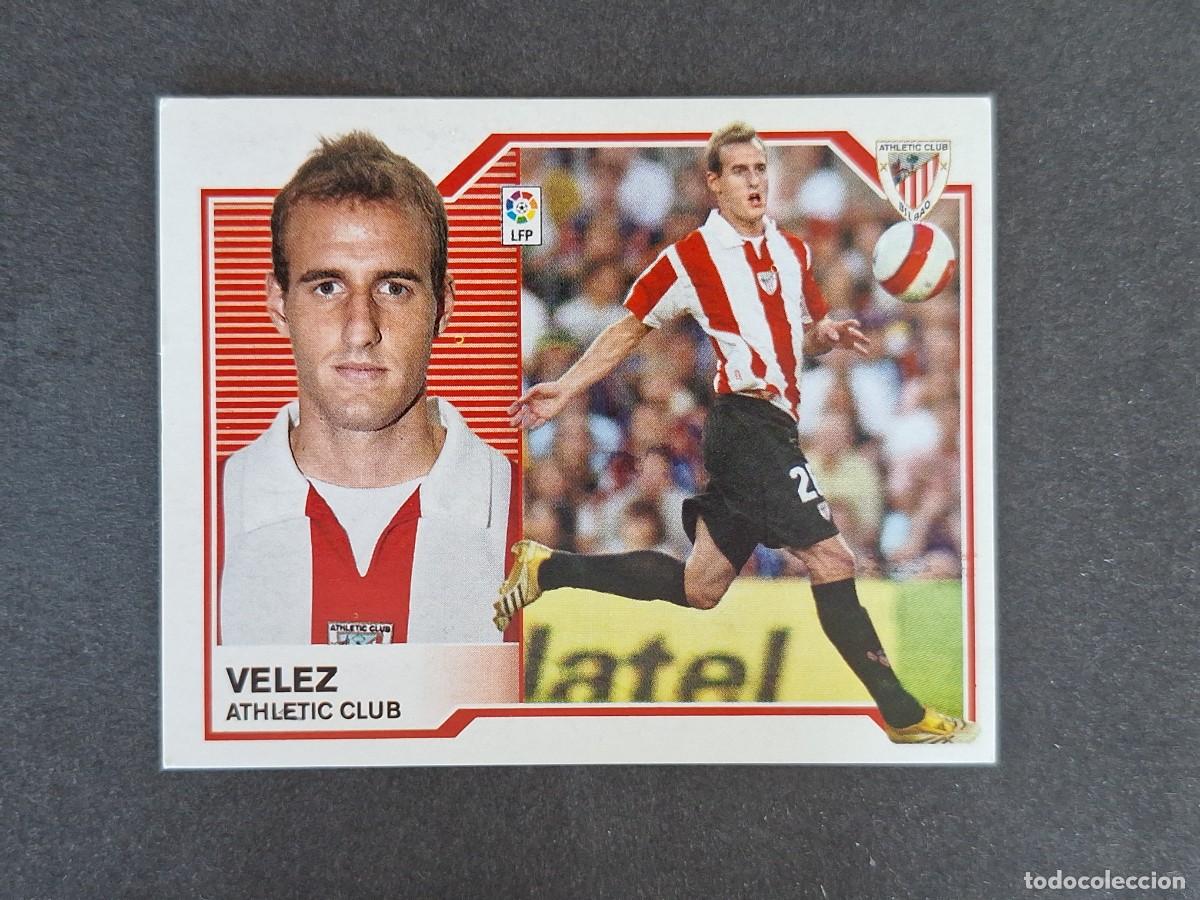 Cartes &agrave; collectionner de Football: L6 VELEZ ATHLETIC CLUB DE BIBAO COLOCA LIGA ESTE 2007 2008 07 08 NUNCA PEGADO SIN PEGAR