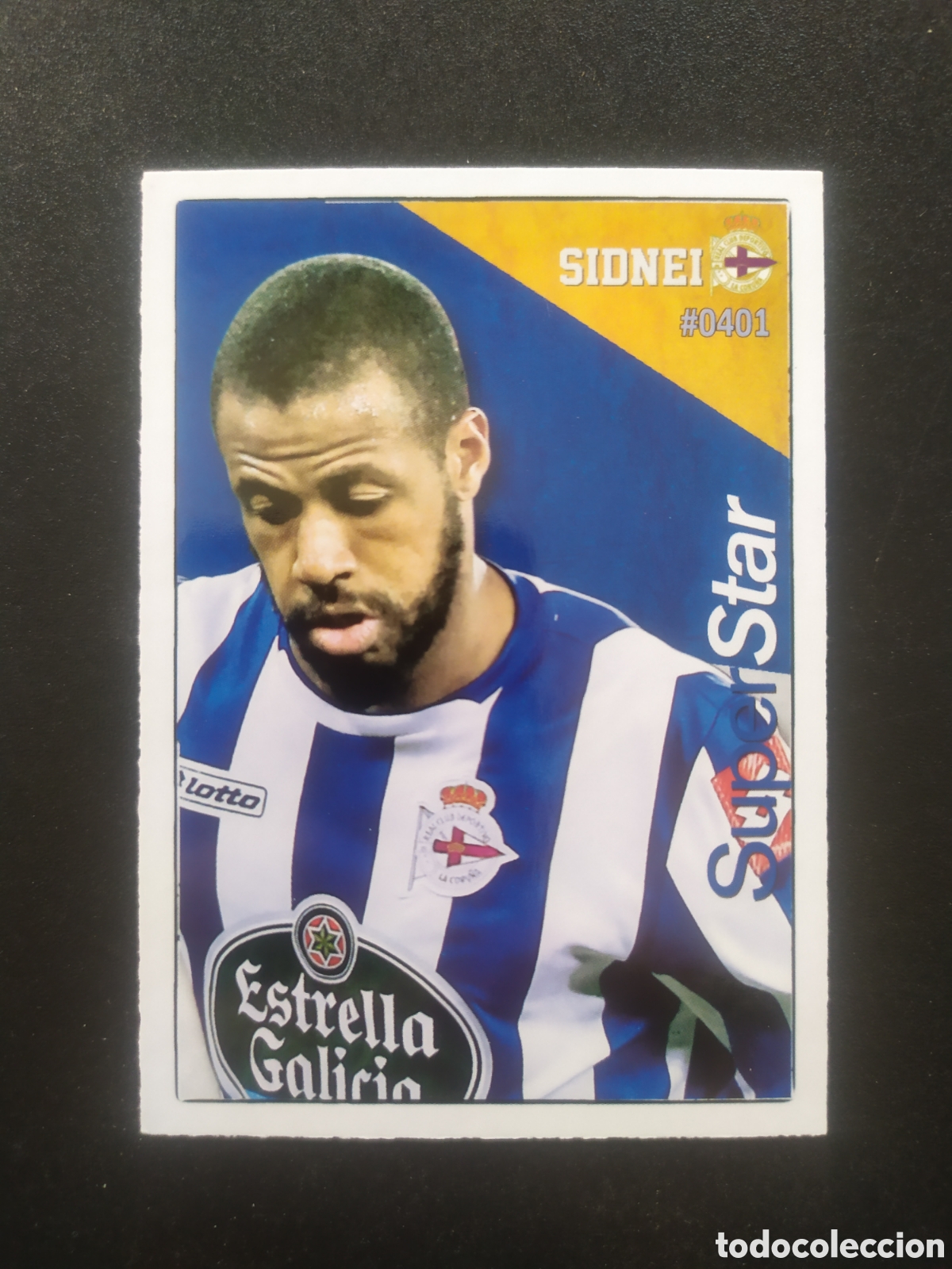 Cartes &agrave; collectionner de Football: Mundicromo fichas Liga 2015 2016 15 16 Sidnei superstar n&deg; 401 Deportivo Coru&ntilde;a