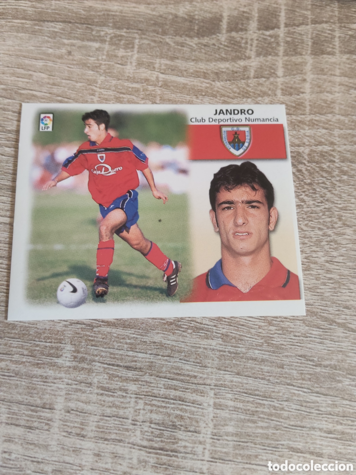 Cartes &agrave; collectionner de Football: Jandro fichaje 30 Numancia liga 1999 2000 99 00 ediciones este nuevo