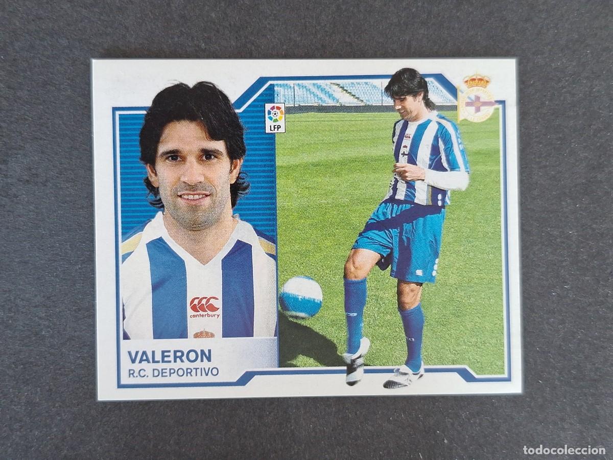 Cartes &agrave; collectionner de Football: L6 VALERON DEPORTIVO DE LA CORU&Ntilde;A COLOCA LIGA ESTE 2007 2008 07 08 NUNCA PEGADO SIN PEGAR