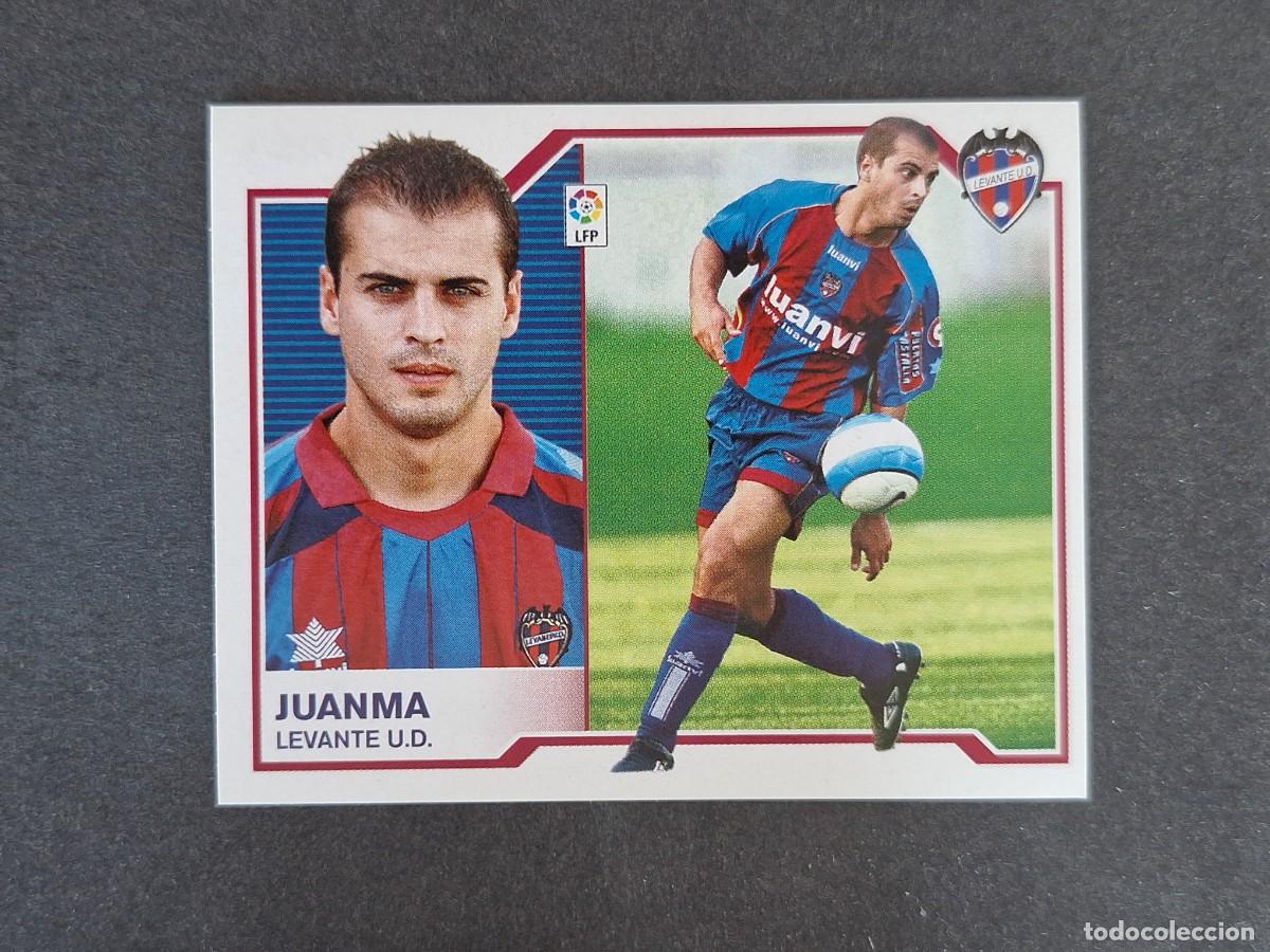 Cromos de f&uacute;tbol: L6 JUANMA LEVANTE U. D. COLOCA LIGA ESTE 2007 2008 07 08 NUNCA PEGADO SIN PEGAR
