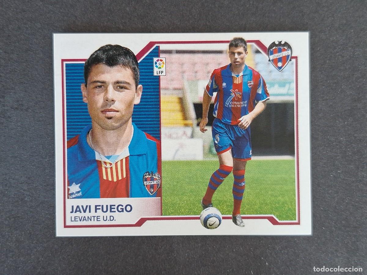 Cromos de f&uacute;tbol: L6 JAVI FUEGO LEVANTE U. D. COLOCA LIGA ESTE 2007 2008 07 08 NUNCA PEGADO SIN PEGAR