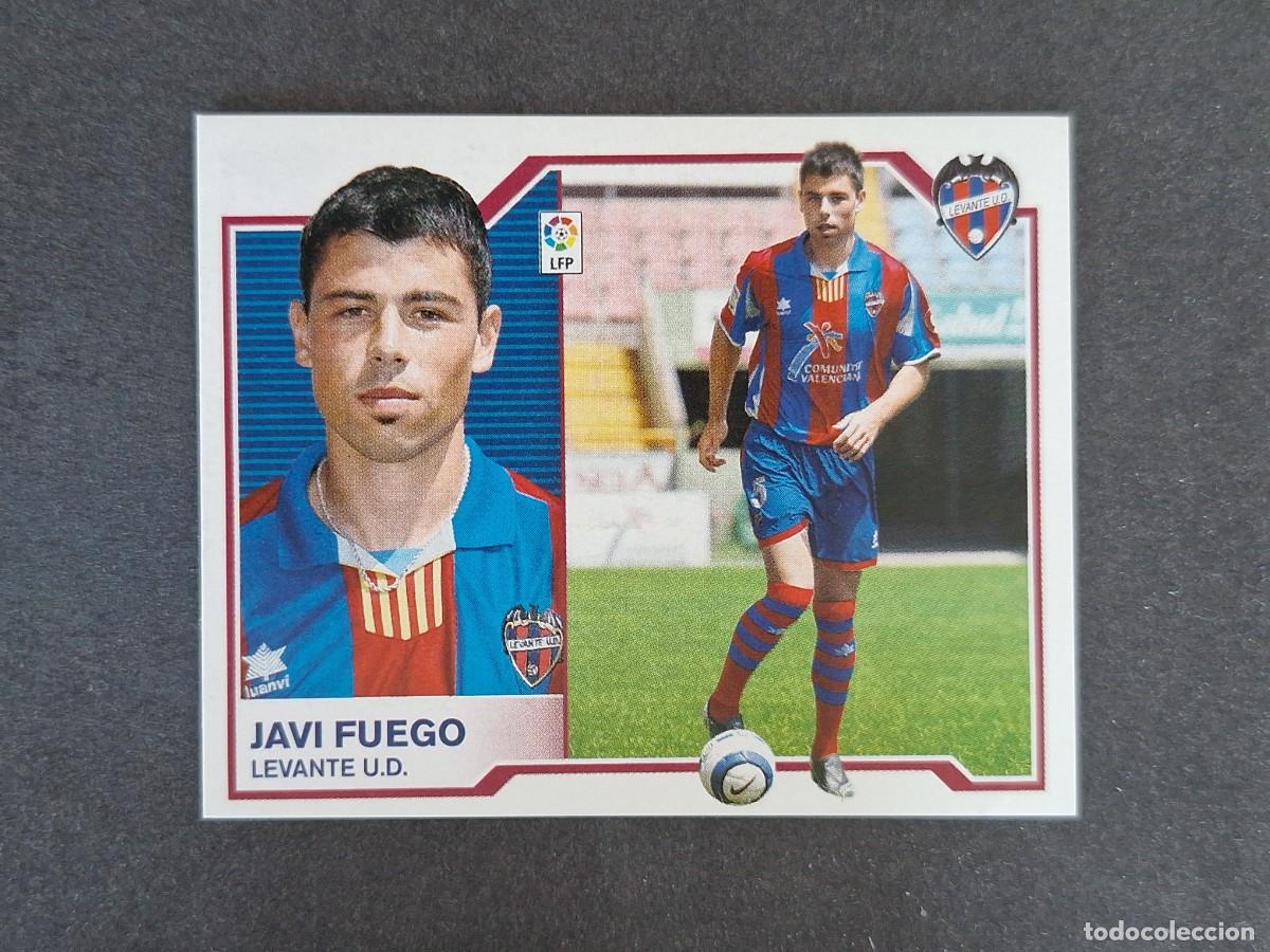 Cromos de f&uacute;tbol: L6 JAVI FUEGO LEVANTE U. D. COLOCA LIGA ESTE 2007 2008 07 08 NUNCA PEGADO SIN PEGAR
