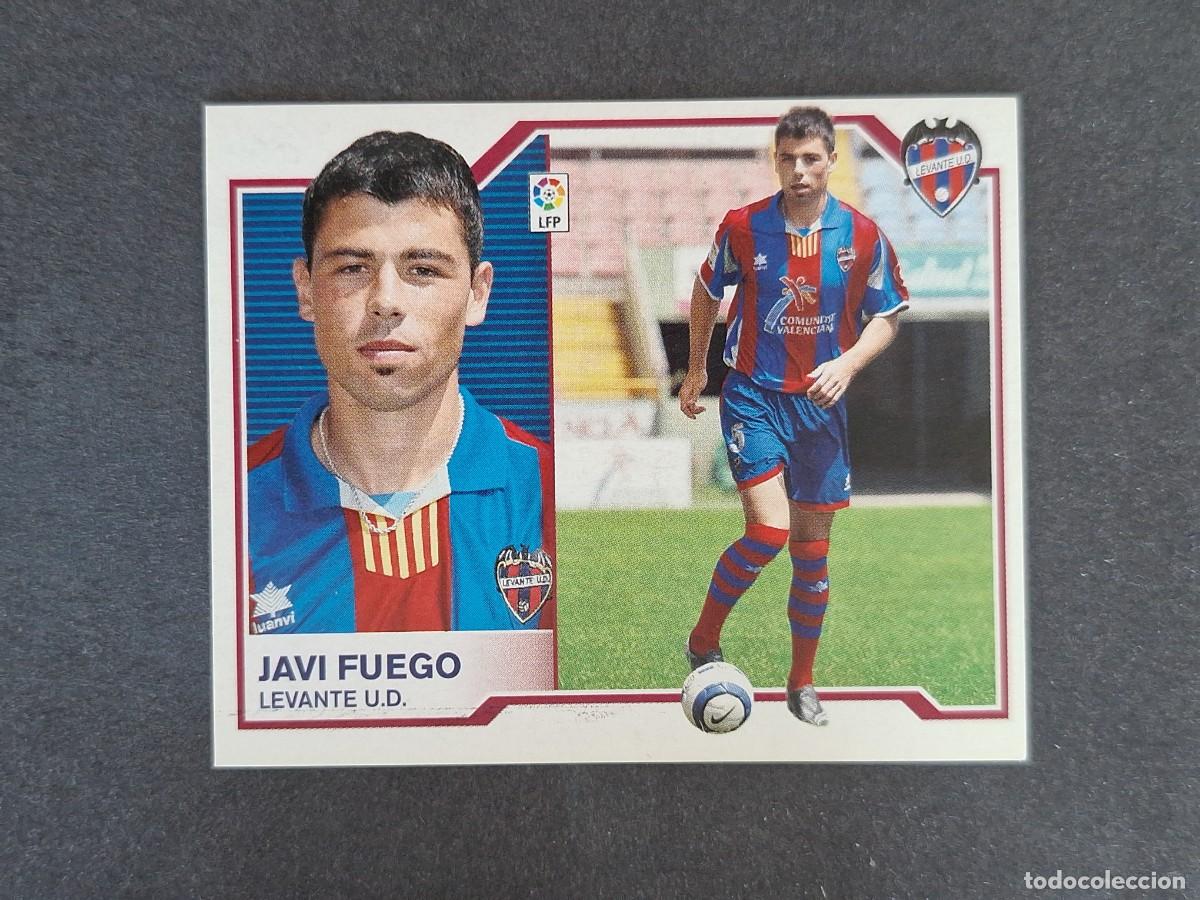 Cromos de f&uacute;tbol: L6 JAVI FUEGO LEVANTE U. D. COLOCA LIGA ESTE 2007 2008 07 08 NUNCA PEGADO SIN PEGAR