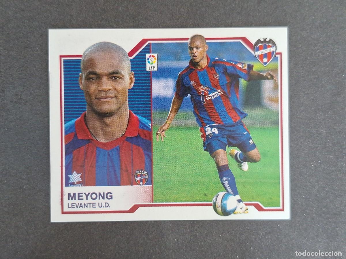 Cromos de f&uacute;tbol: L6 MEYONG LEVANTE U. D. COLOCA LIGA ESTE 2007 2008 07 08 NUNCA PEGADO SIN PEGAR