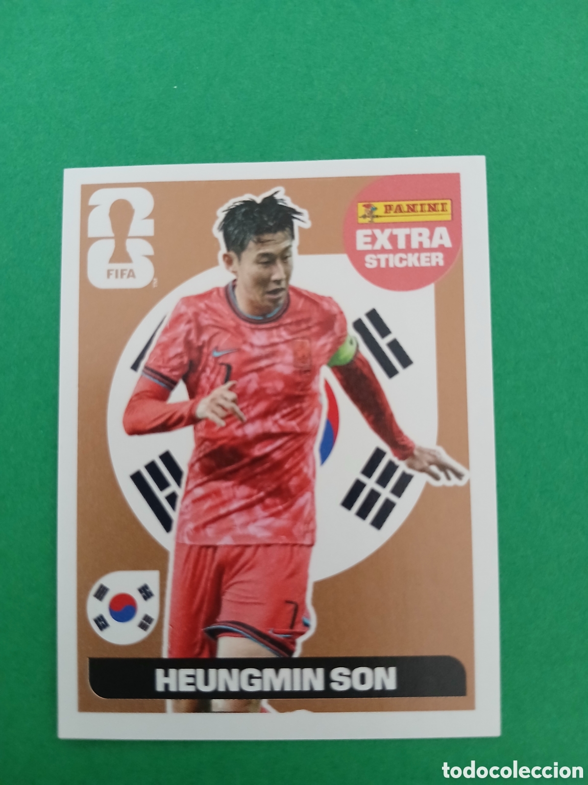 Cromos de f&uacute;tbol: HEUNGMIN SON KOREA BRONCE EXTRA STICKER ⚽ PANINI FIFA MUNDIAL WORLD CUP 26 2026 STICKER ⚽