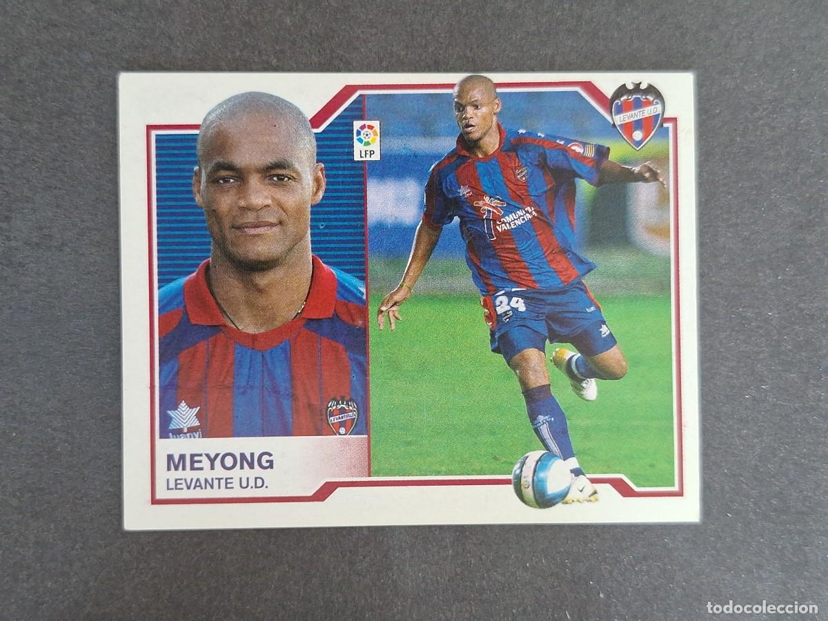 Cromos de f&uacute;tbol: L6 MEYONG LEVANTE U. D. COLOCA LIGA ESTE 2007 2008 07 08 NUNCA PEGADO SIN PEGAR