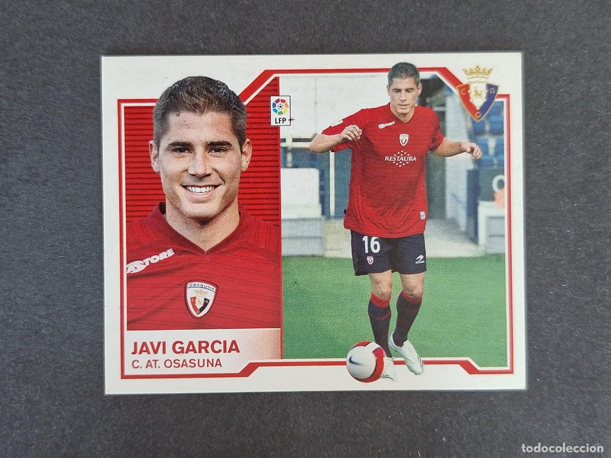 Cromos de f&uacute;tbol: L6 JAVI GARCIA C. A. OSASUNA COLOCA LIGA ESTE 2007 2008 07 08 NUNCA PEGADO SIN PEGAR