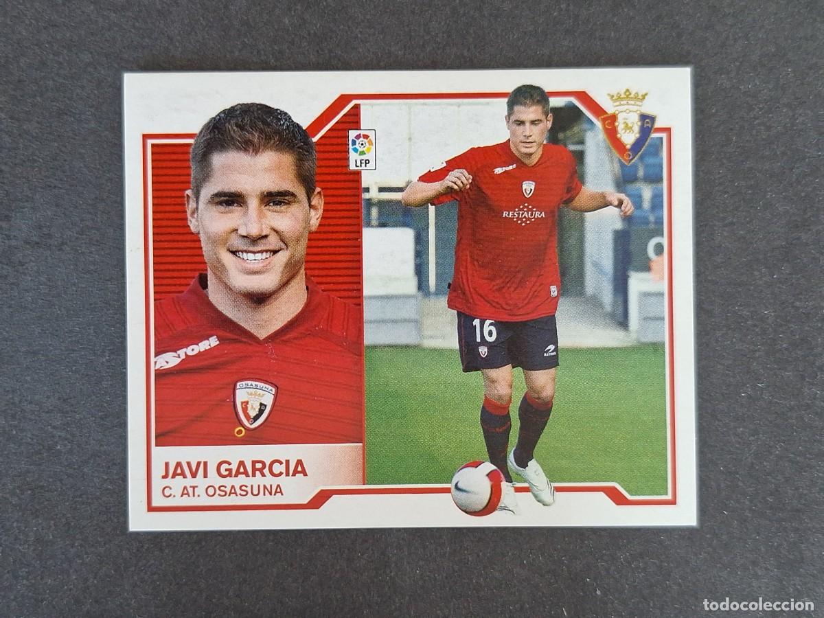Cromos de f&uacute;tbol: L6 JAVI GARCIA C. A. OSASUNA COLOCA LIGA ESTE 2007 2008 07 08 NUNCA PEGADO SIN PEGAR