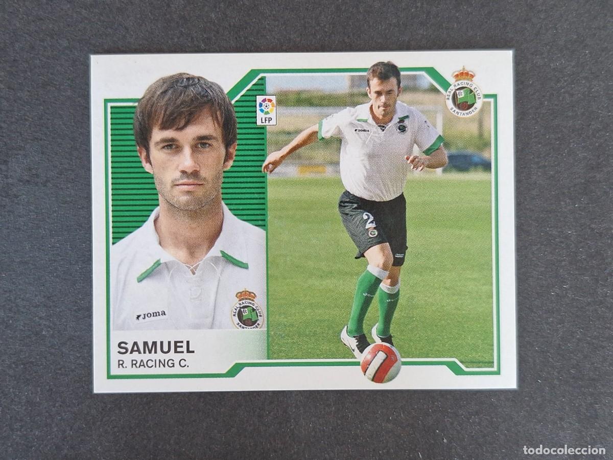 Cromos de f&uacute;tbol: L6 SAMUEL RACING DE SANTANDER COLOCA LIGA ESTE 2007 2008 07 08 NUNCA PEGADO SIN PEGAR