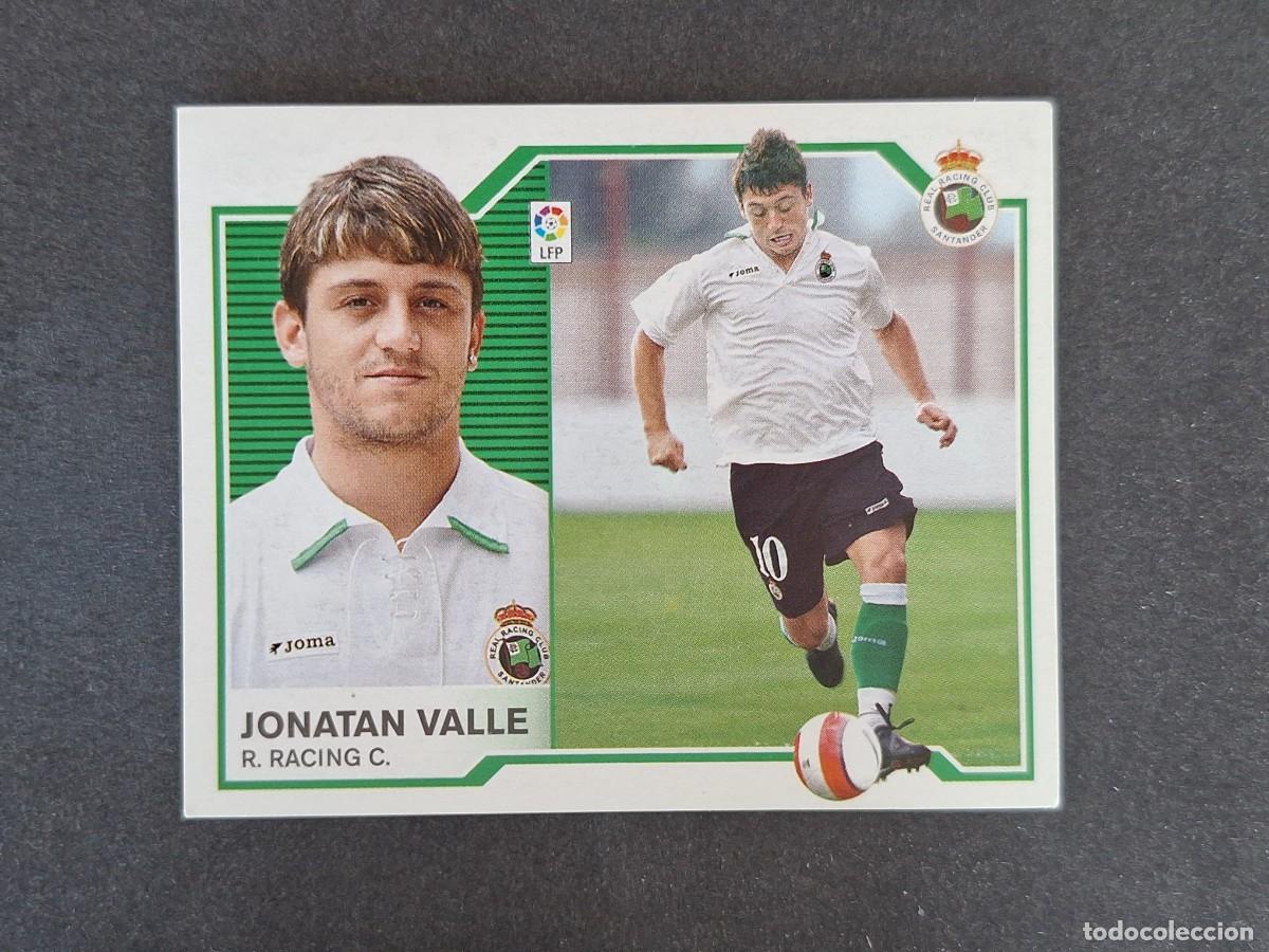 Cartes &agrave; collectionner de Football: L6 JONATAN VALLE RACING DE SANTANDER COLOCA LIGA ESTE 2007 2008 07 08 NUNCA PEGADO SIN PEGAR