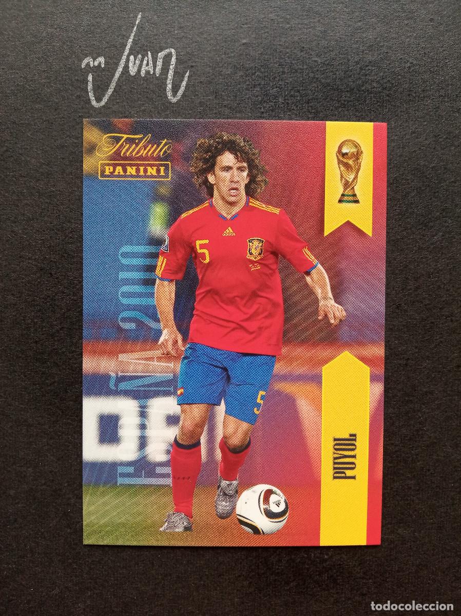 Cromos de f&uacute;tbol: N&ordm; 5 PUYOL ESPA&Ntilde;A FC BARCELONA ⚽ PANINI &reg; TRIBUTO SELECCION ESPA&Ntilde;OLA 2026 MUNDIAL 2010