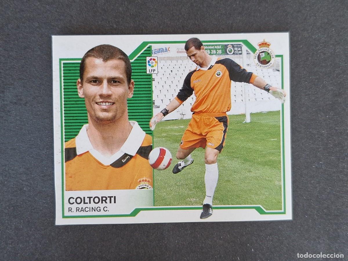 Fu&szlig;ball-Sticker: L6 COLTORTI RACING DE SANTANDER COLOCA LIGA ESTE 2007 2008 07 08 NUNCA PEGADO SIN PEGAR