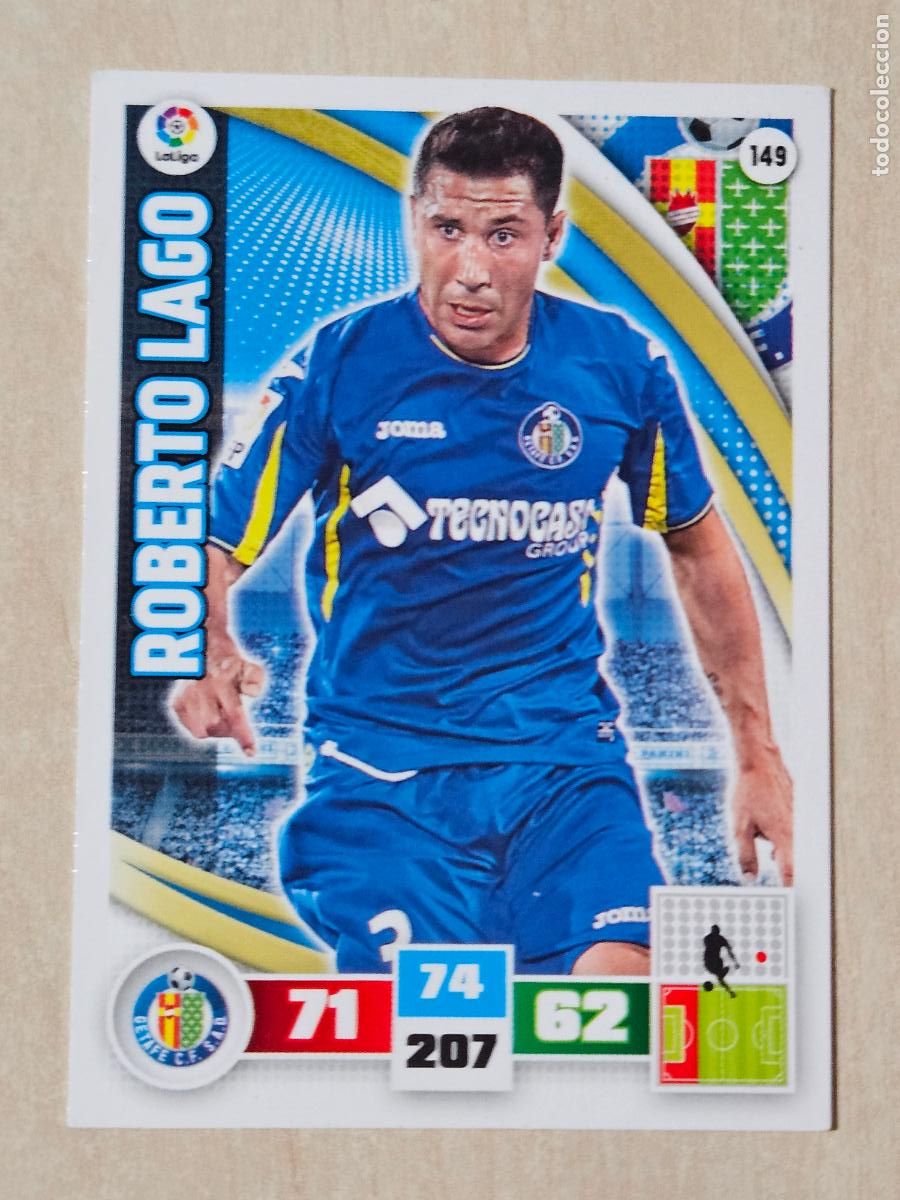 Fu&szlig;ball-Sticker: FICHA N&ordm; 149 ROBERTO LAGO - ADRENALYN 15 16 - PANINI 2015 -16 - CROMO - GETAFE