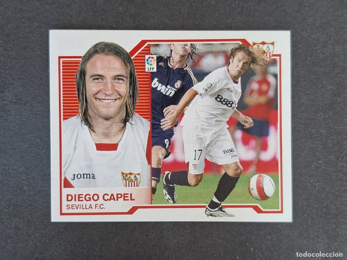 Cromos de f&uacute;tbol: L6 DIEGO CAPEL SEVILLA F. C. COLOCA LIGA ESTE 2007 2008 07 08 NUNCA PEGADO SIN PEGAR