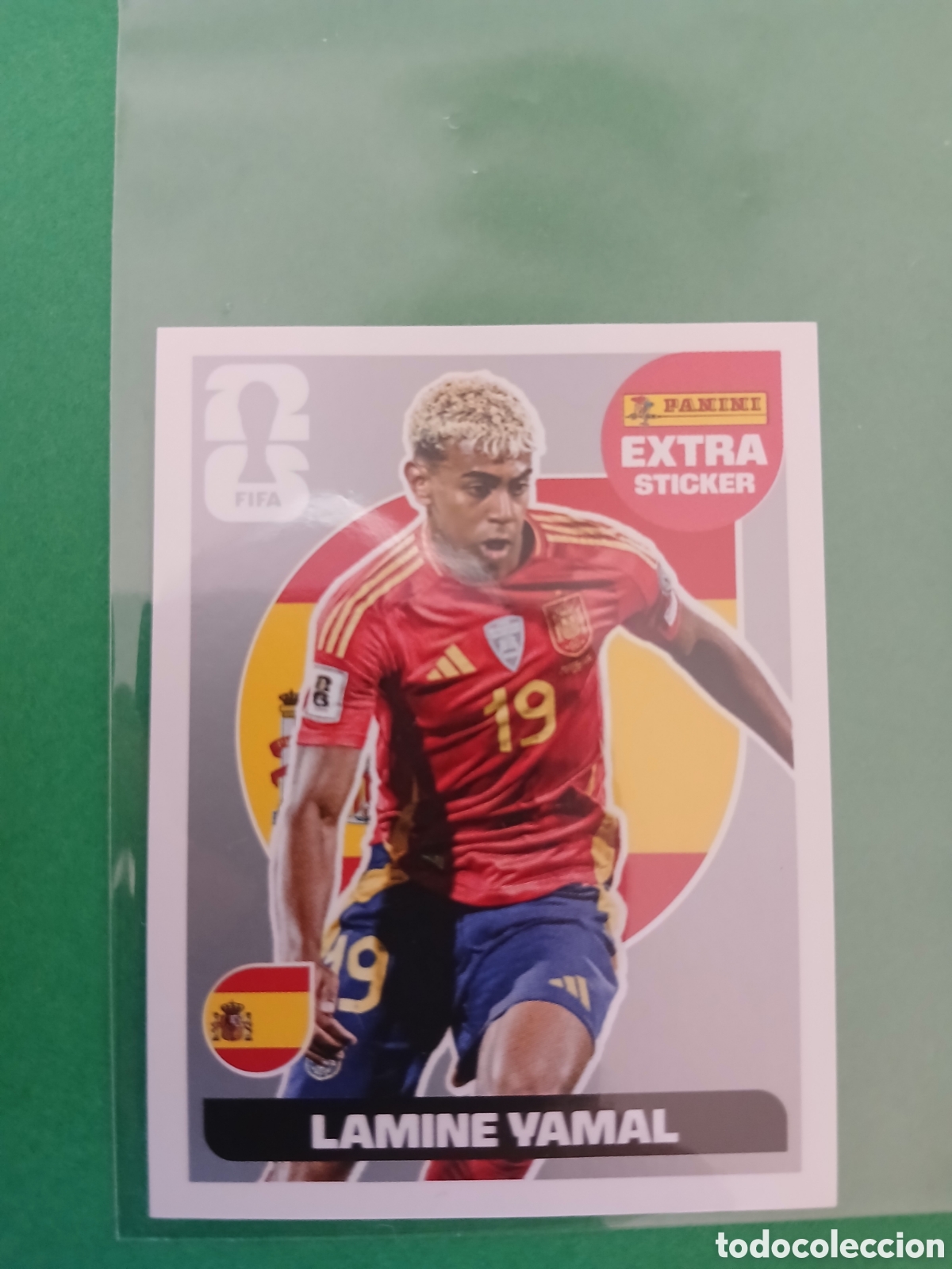 Cromos de f&uacute;tbol: LAMINE YAMAL ESPA&Ntilde;A PLATA EXTRA STICKER ⚽ PANINI FIFA MUNDIAL WORLD CUP 26 2026 STICKER ⚽