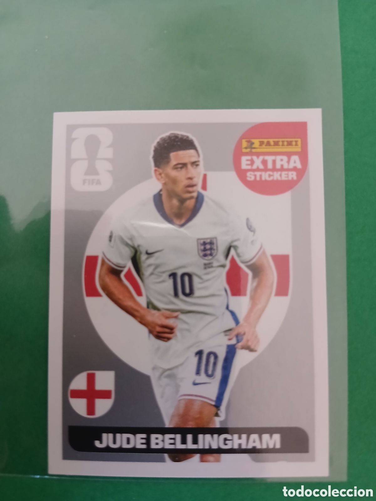 Cromos de f&uacute;tbol: JUDE BELLINGHAM INGLATERRA PLATA EXTRA STICKER ⚽ PANINI FIFA MUNDIAL WORLD CUP 26 2026 STICKER ⚽