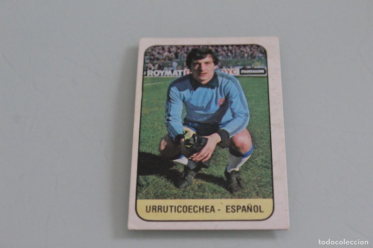 Cromos de f&uacute;tbol: ESTE 78 79 URRUTICOECHEA RECUPERADO DE &Aacute;LBUM