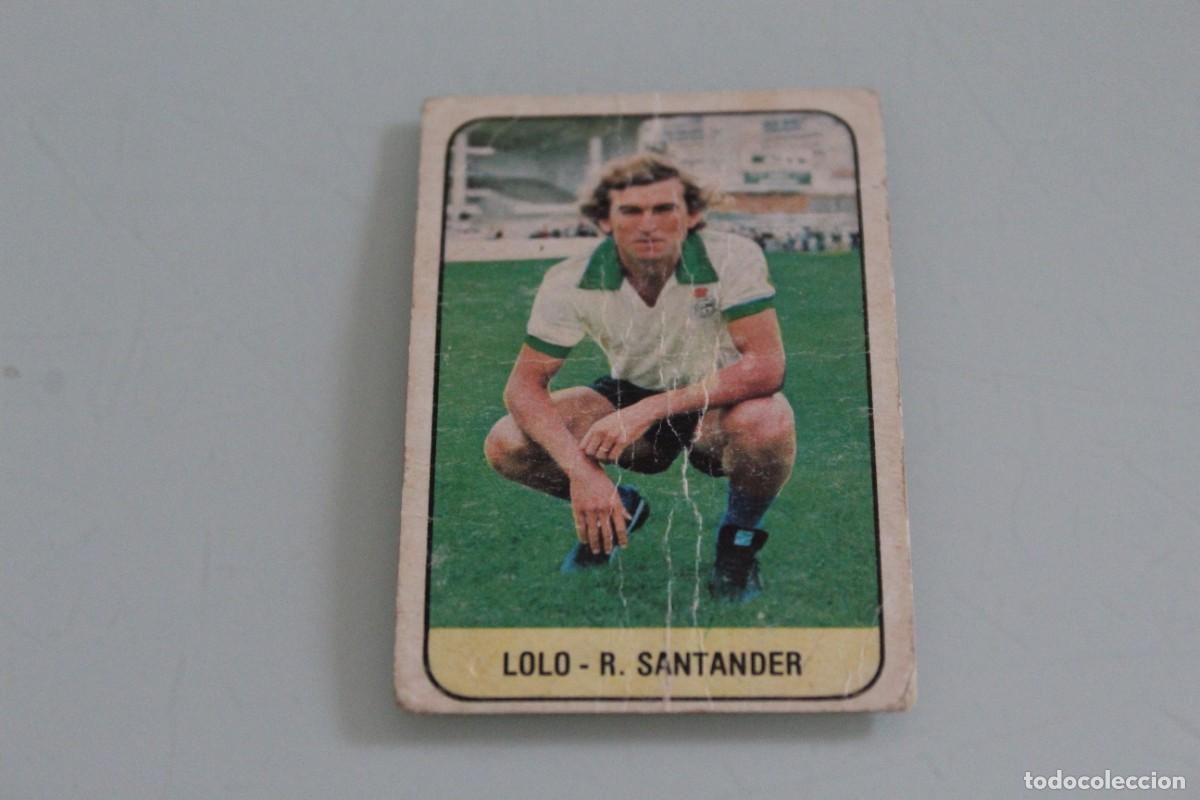 Cromos de f&uacute;tbol: ESTE 78 79 LOLO RECUPERADO DE &Aacute;LBUM
