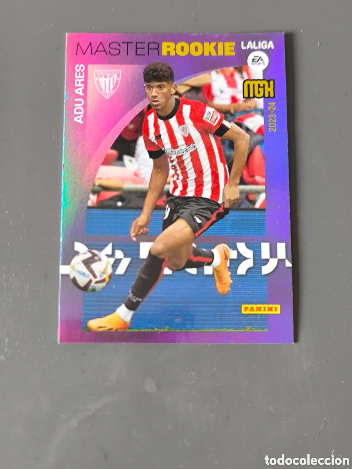 Cromos de f&uacute;tbol: ADU ARES 406 Master Rookie Athletic Club Megacracks MGK 23 24