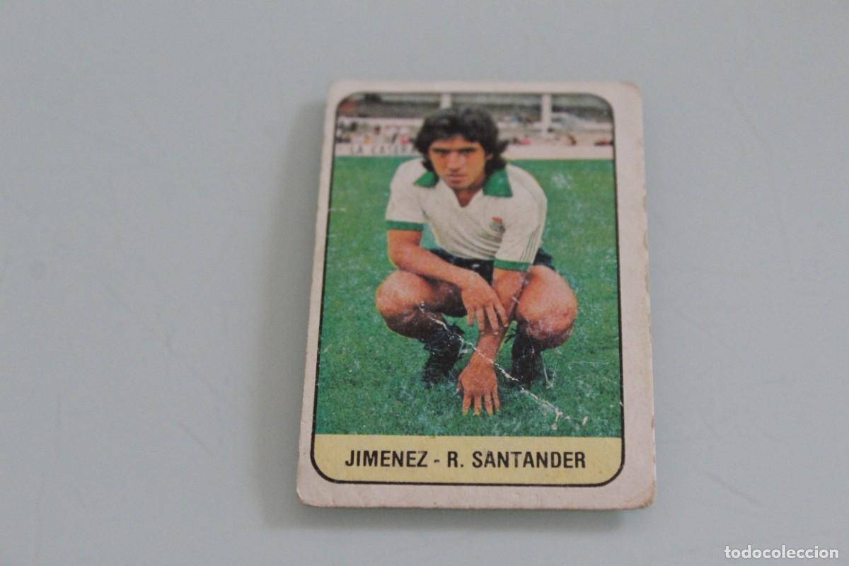 Cromos de f&uacute;tbol: ESTE 78 79 JIM&Eacute;NEZ RECUPERADO DE &Aacute;LBUM