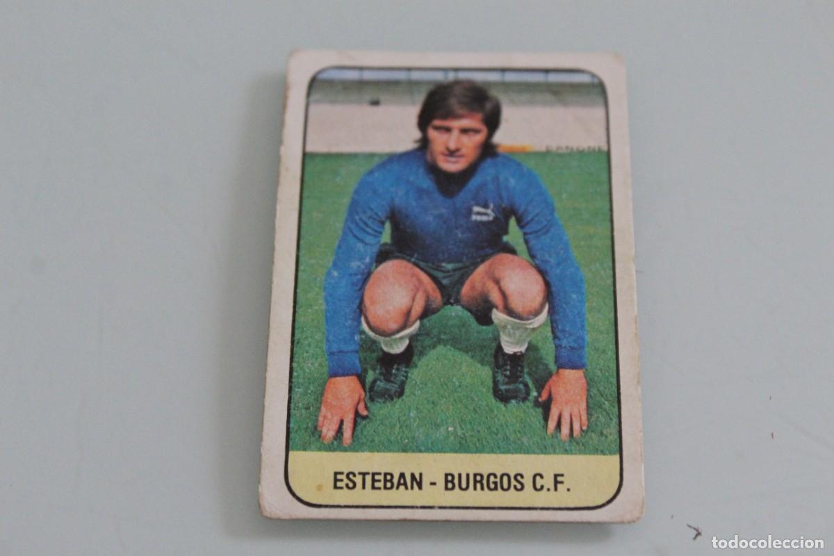 Cromos de f&uacute;tbol: ESTE 78 79 ESTEBAN RECUPERADO DE &Aacute;LBUM