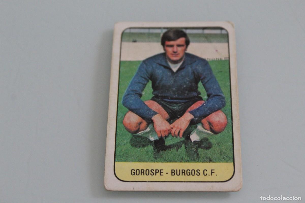 Cromos de f&uacute;tbol: ESTE 78 79 GOROSPE RECUPERADO DE &Aacute;LBUM