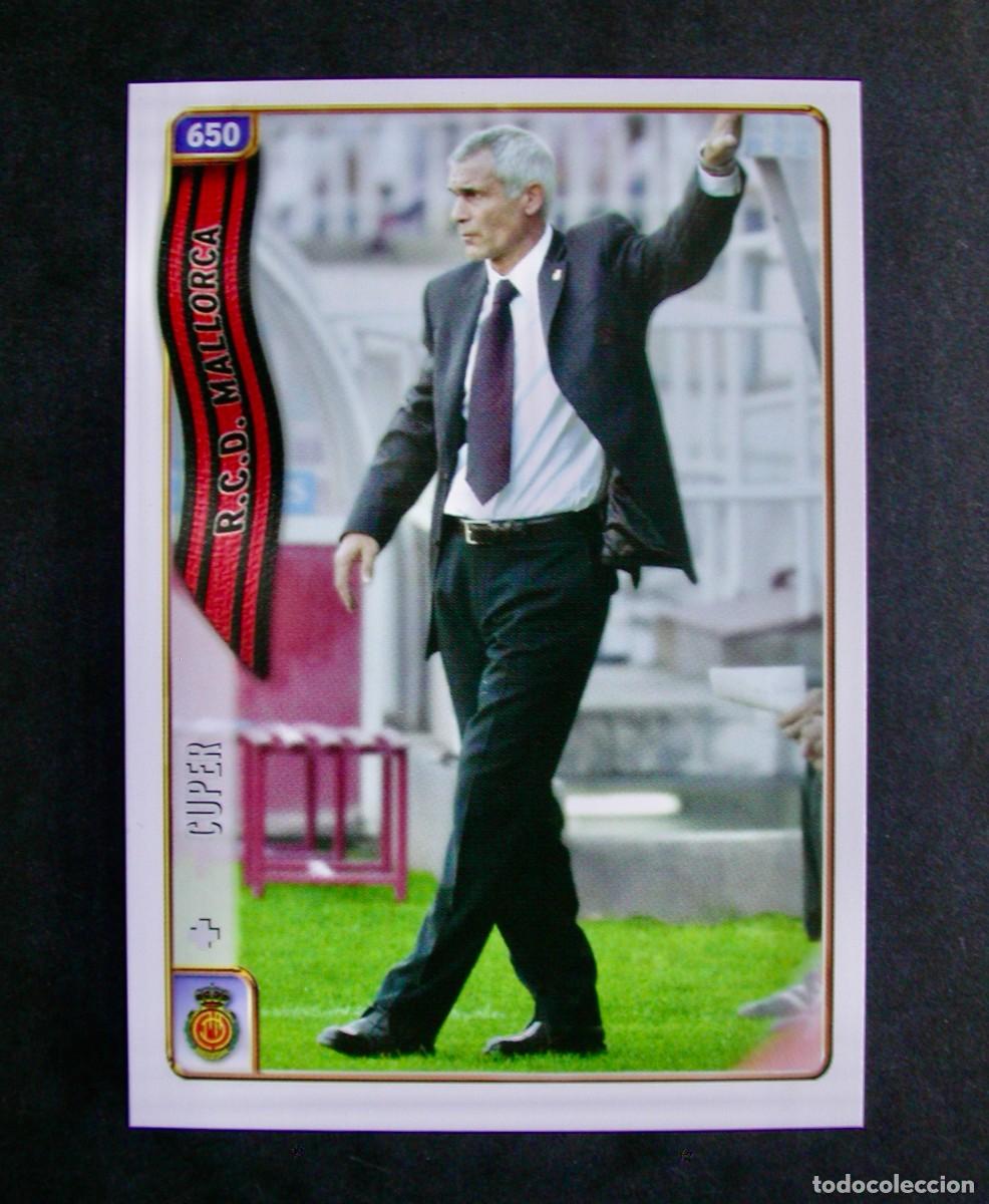 Cromos de f&uacute;tbol: 650 CUPER / CORREGIDO DE LAS FICHAS DE LA LIGA 2004 2005 04 05/ MUNDICROMO