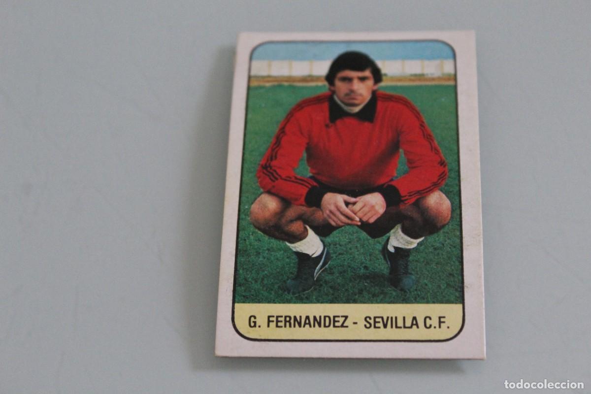 Cromos de f&uacute;tbol: ESTE 78 79 GUSTAVO FERN&Aacute;NDEZ RECUPERADO DE &Aacute;LBUM