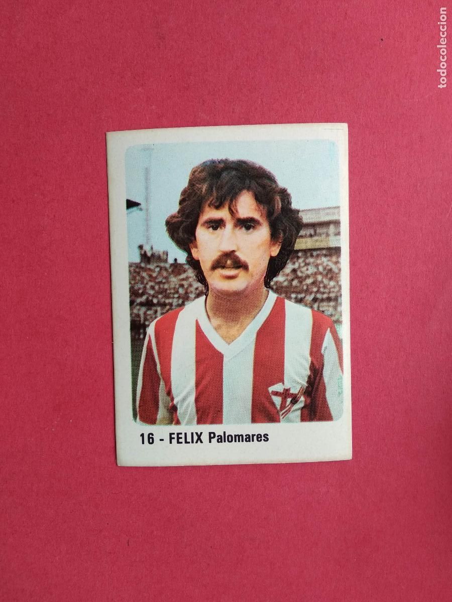 Cromos de f&uacute;tbol: EDITORIAL CROMO CROM PANINI LIGA 80 81 1980 1981 DESPEGADO ALMERIA N&ordm; 16 FELIX CONTRERAS