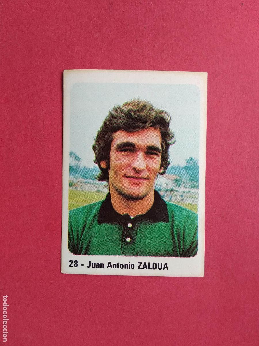 Cromos de f&uacute;tbol: EDITORIAL CROMO CROM PANINI LIGA 80 81 1980 1981 DESPEGADO ATHLETIC CLUB DE BILBAO N&ordm; 28 ZALDUA