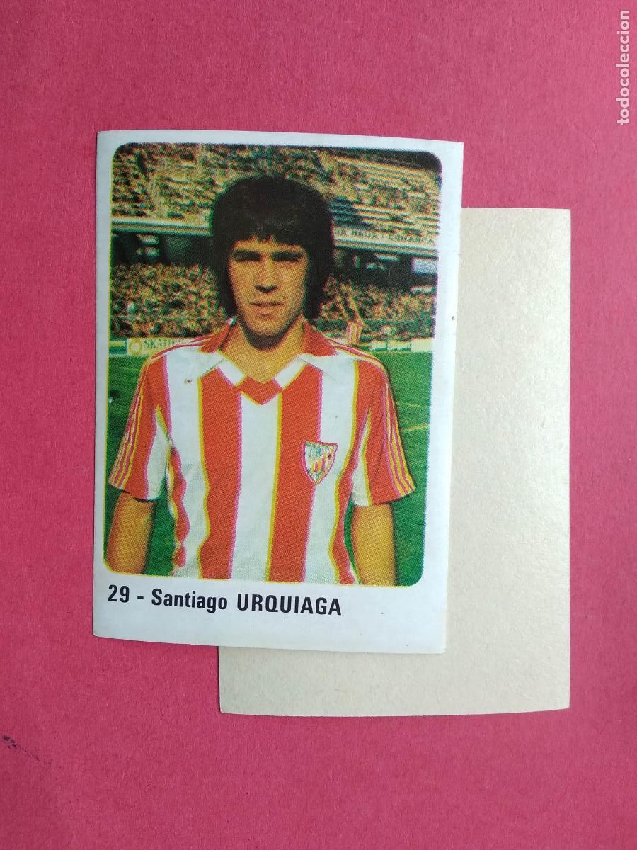 Cromos de f&uacute;tbol: EDITORIAL CROMO CROM PANINI LIGA 80 81 1980 1981 DESPEGADO ATHLETIC CLUB DE BILBAO N&ordm; 29 URQUIAGA