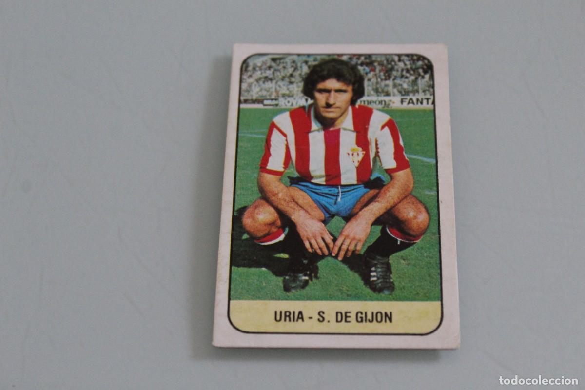 Cromos de f&uacute;tbol: ESTE 78 79 URIA RECUPERADO DE &Aacute;LBUM