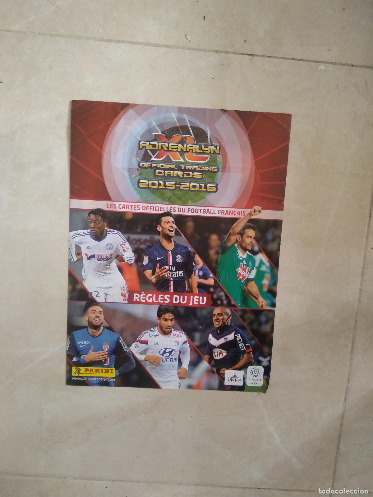 Fu&szlig;ball-Sticker: REGLAS DEL JUEGO CROMO FUTBOL PANINI 15-16 LIGA FRANCIA ADRENALYN 2015-2016 PASTORE CARRASCO