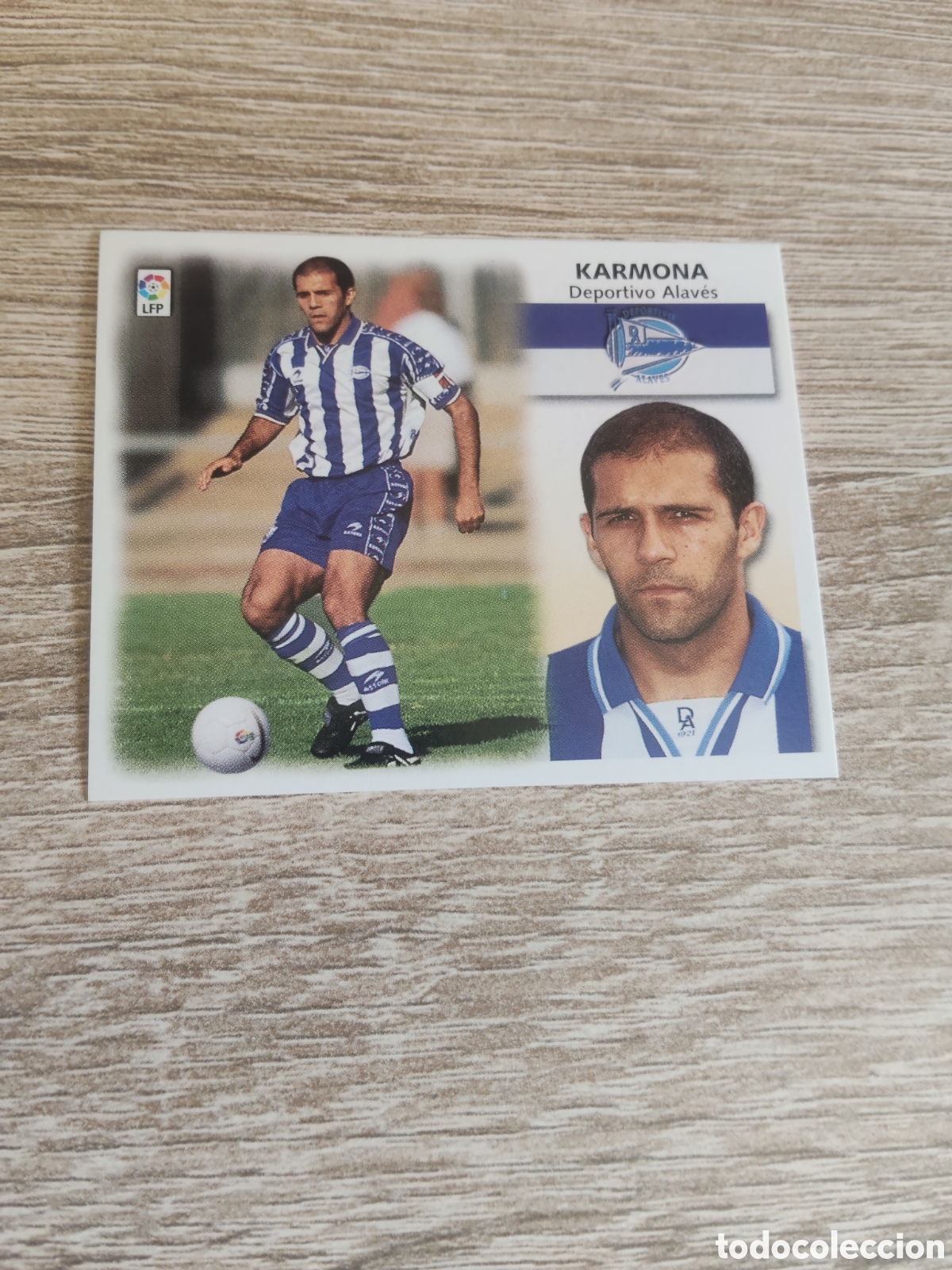 Cromos de f&uacute;tbol: Karmona Alav&eacute;s liga 1999 2000 99 00 ediciones este