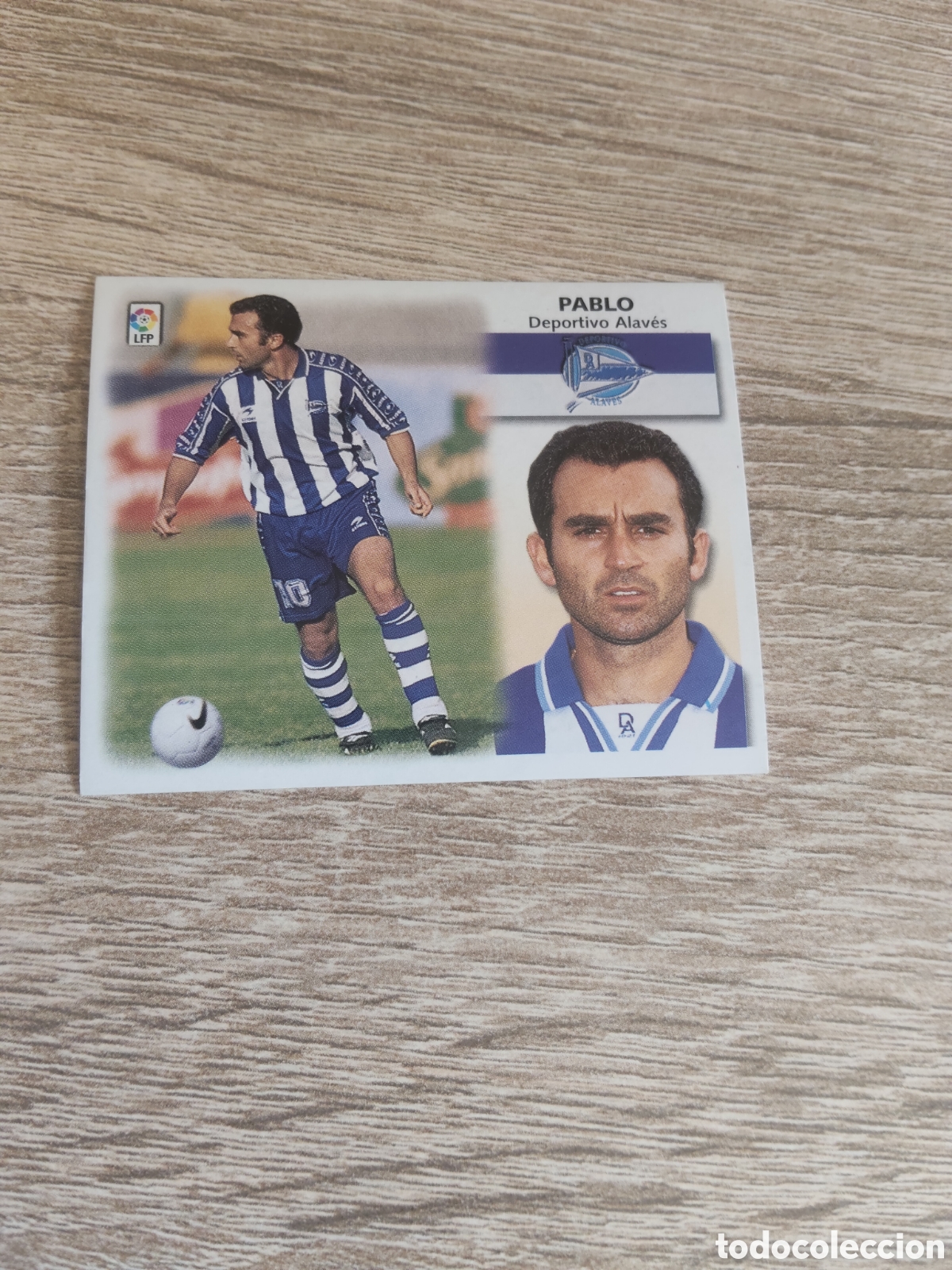 Cromos de f&uacute;tbol: Pablo Alav&eacute;s liga 1999 2000 99 00 ediciones este