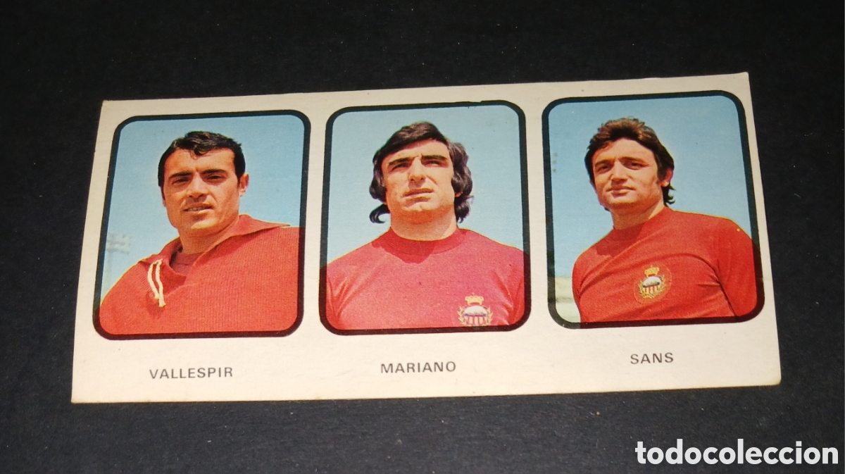 Cromos de f&uacute;tbol: Cromo F&uacute;tbol Ruiz Romero 1973/1974 - N&ordm; 51 Mallorca (Vallespir, Mariano, Sans) Sin Pegar
