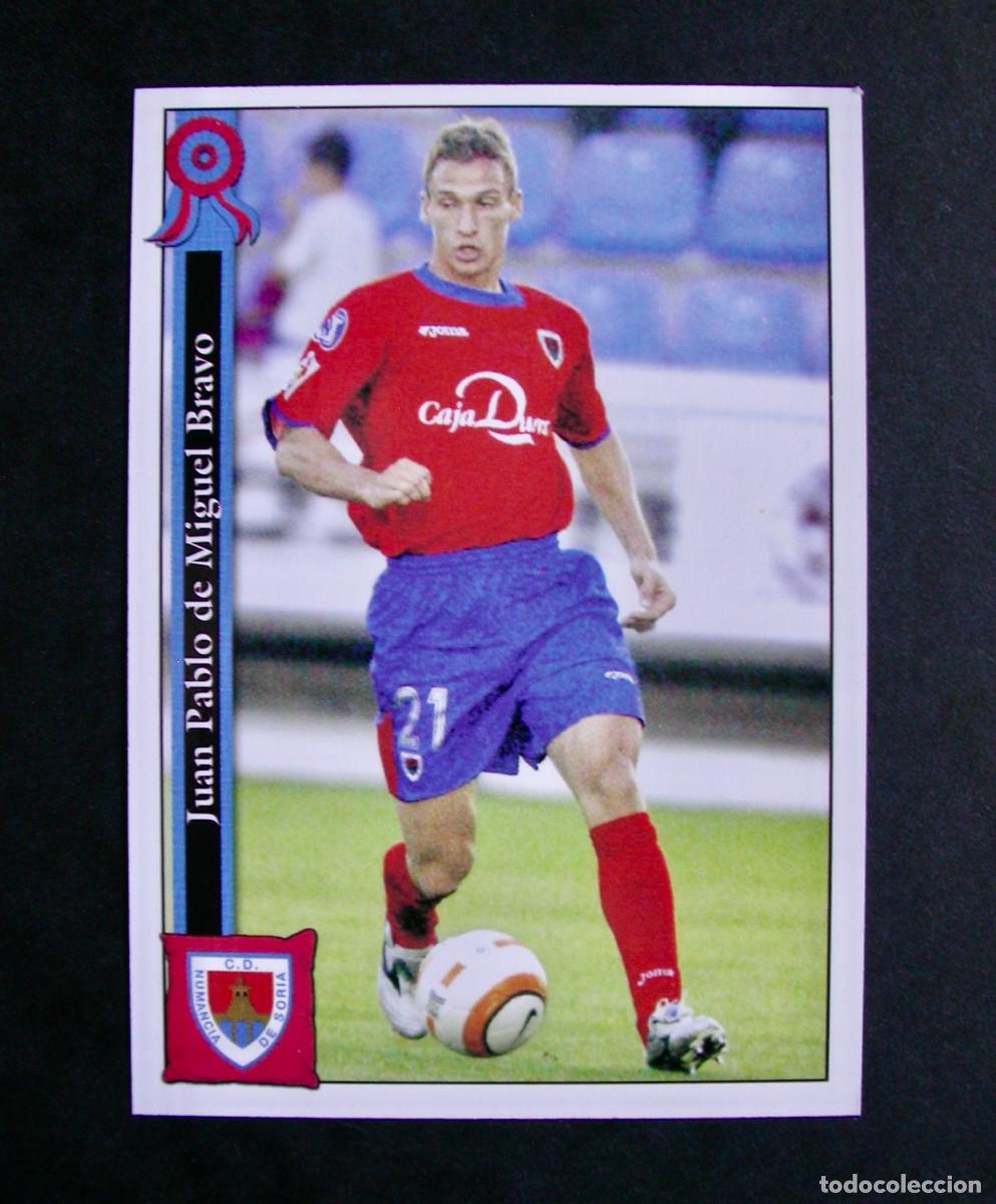 Cromos de f&uacute;tbol: 689 JUANPA NUMANCIA / FICHAS DE LA LIGA 2005 2006 05 06 / MUNDICROMO