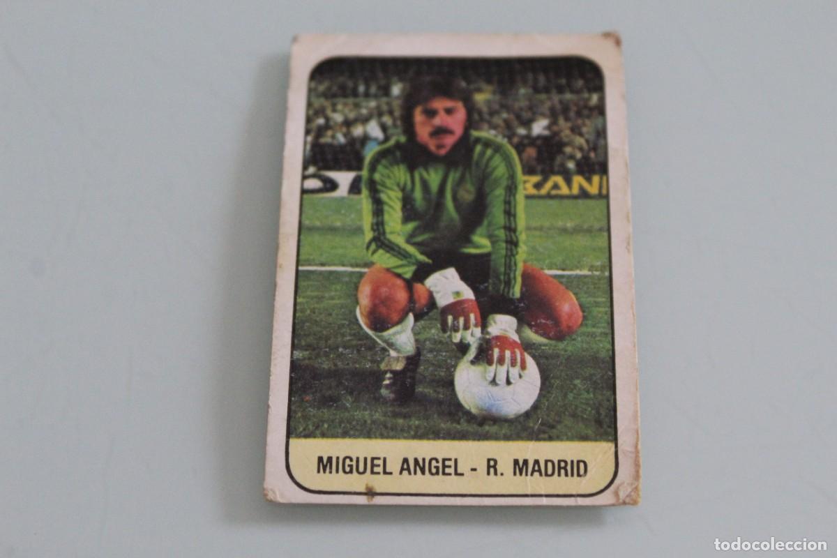 Cromos de f&uacute;tbol: ESTE 78 79 MIGUEL &Aacute;NGEL RECUPERADO DE &Aacute;LBUM