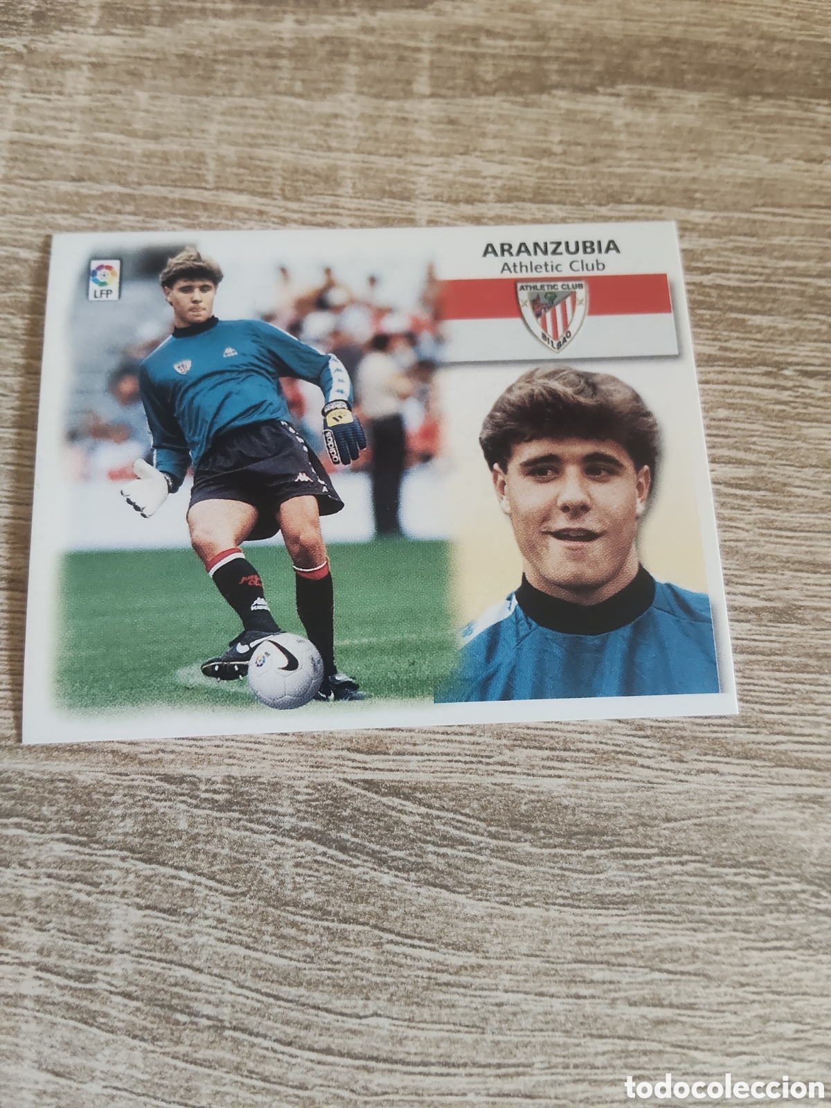 Cromos de f&uacute;tbol: Aranzubia Athletic de Bilbao liga 1999 2000 99 00 ediciones este