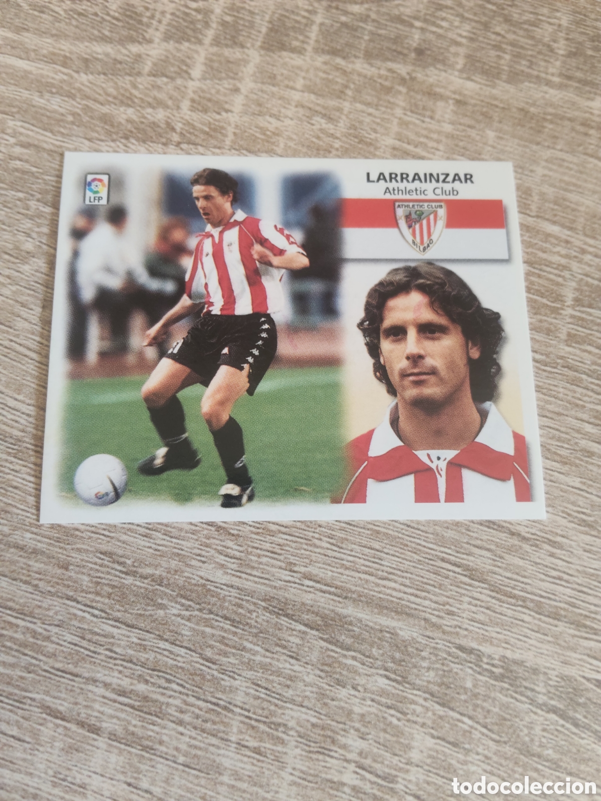 Cromos de f&uacute;tbol: Larrainzar Athletic de Bilbao liga 1999 2000 99 00 ediciones este