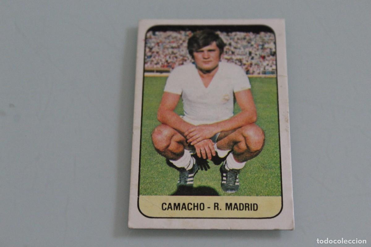 Cromos de f&uacute;tbol: ESTE 78 79 CAMACHO RECUPERADO DE &Aacute;LBUM