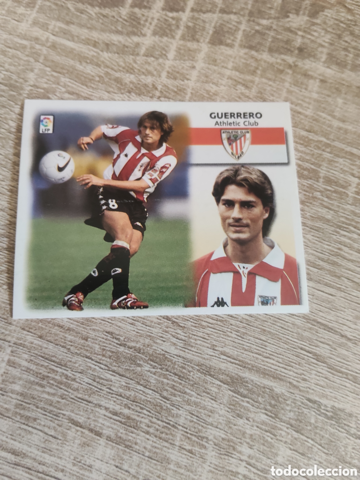 Cromos de f&uacute;tbol: Guerrero Athletic de Bilbao liga 1999 2000 99 00 ediciones este