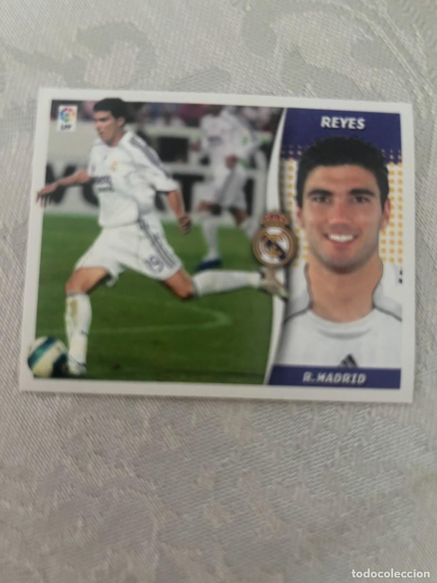 Cromos de f&uacute;tbol: REYES REAL MADRID COLOCA SIN PEGAR LIGA ESTE 2006 2007