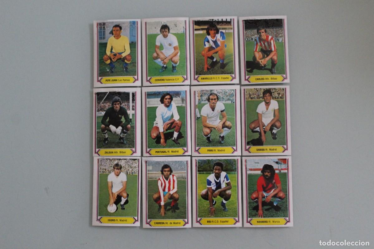Cromos de f&uacute;tbol: ESTE 80 81 LOTE 12 CROMOS RECUPERADOS DE &Aacute;LBUM Y REPARADOS