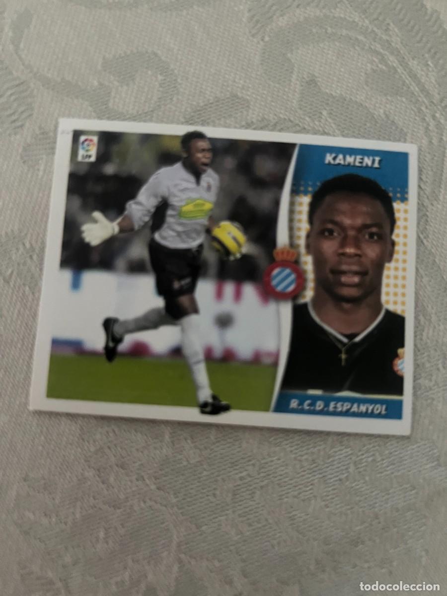 Cromos de f&uacute;tbol: KAMENI ESPA&Ntilde;OL COLOCA SIN PEGAR LIGA ESTE 2006 2007