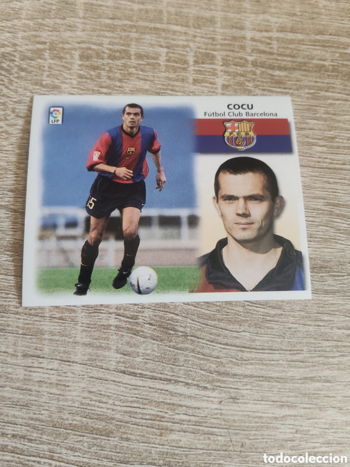 Cromos de f&uacute;tbol: Cocu Barcelona liga 1999 2000 99 00 ediciones este