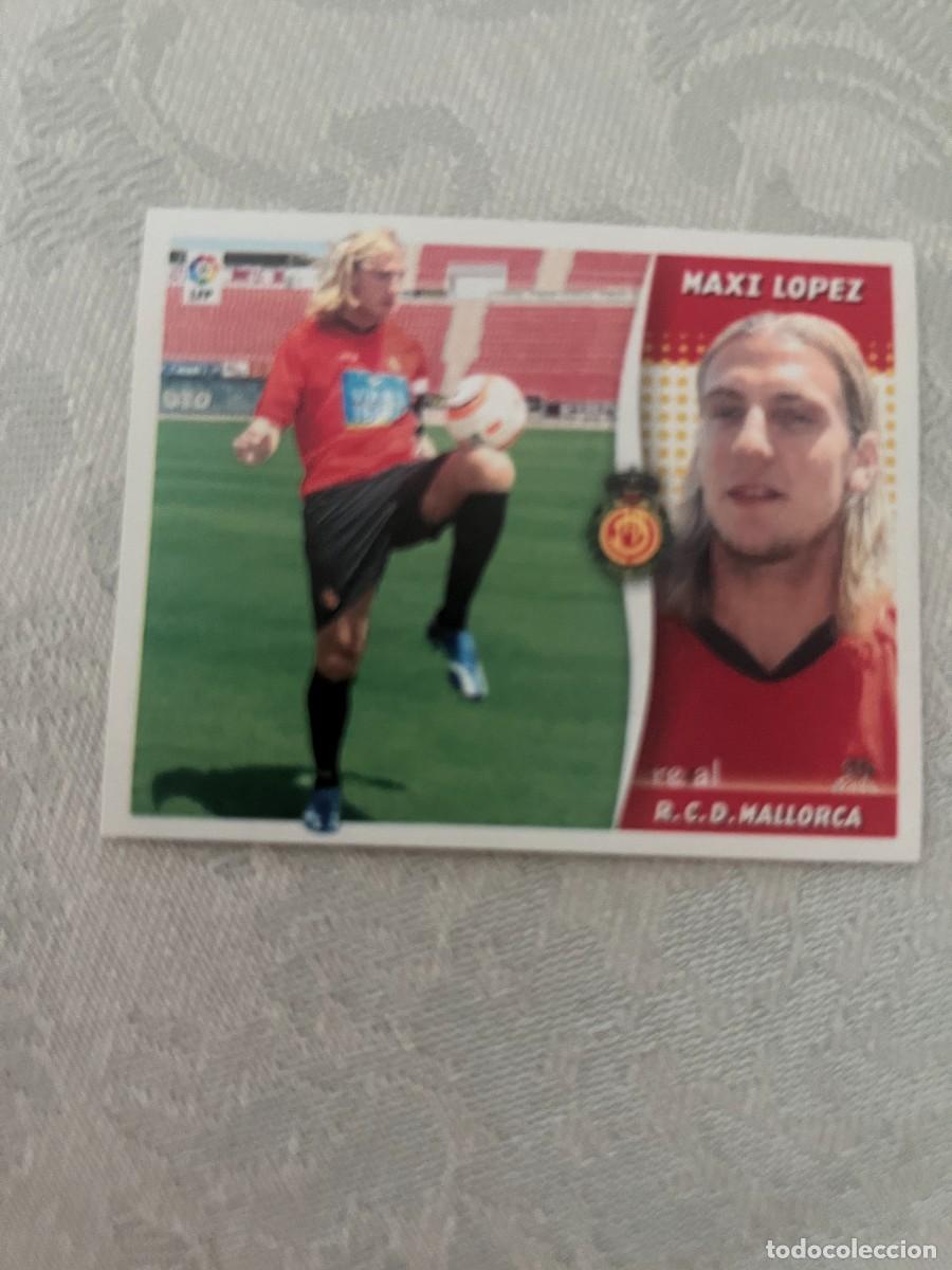 Cromos de f&uacute;tbol: MAXI LOPEZ MALLORCA FICHAJE 7SIN PEGAR LIGA ESTE 2006 2007