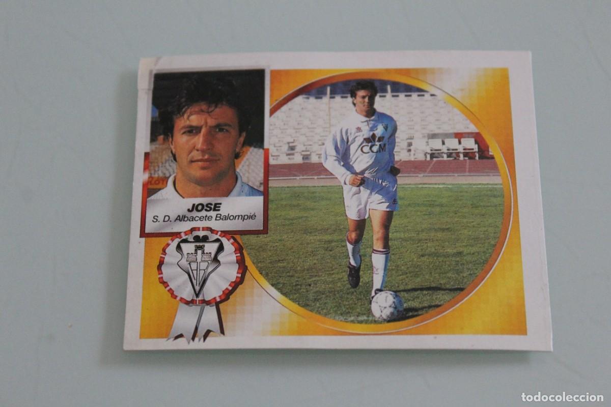 Cromos de f&uacute;tbol: ESTE 94 95 JOS&Eacute; BAJA MUY DIFICIL RECUPERADO DE &Aacute;LBUM